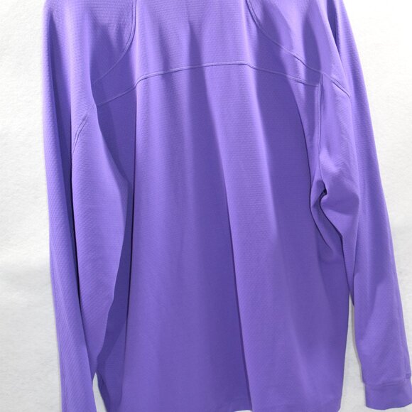 Nike Women's Purple Large TCU Texas Christian University  1/4 Zip - Picture 3 of 6